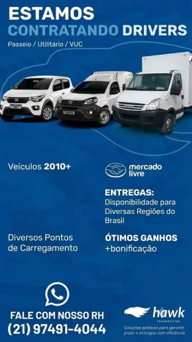 Vaga de Motorista agregado.
