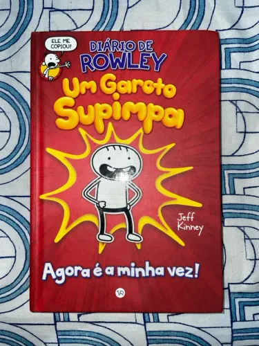 LIVRO DIÁRIO DE ROWLEY - UM GAROTO SUPIMPA - EXCELENTE