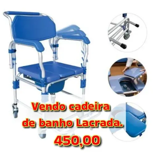 Cadeira de banho lacrada zero