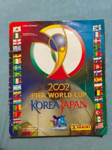álbum completo Copa do Mundo 2002