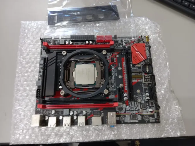 Placa Mãe + Processador DDR-4