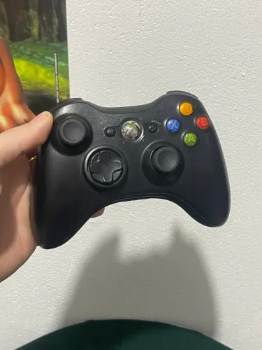 Controle Xbox 360 Sem Fio Original - Preto - Funcionando Perfeitamente