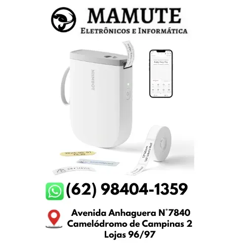 Impressora Térmica Portátil Niimbot D11 Bluetooth Tipo-C