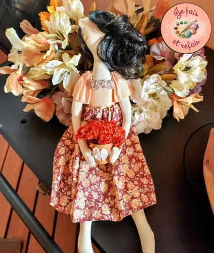 Bonecas Estilo "Tilda" Colecionáveis 