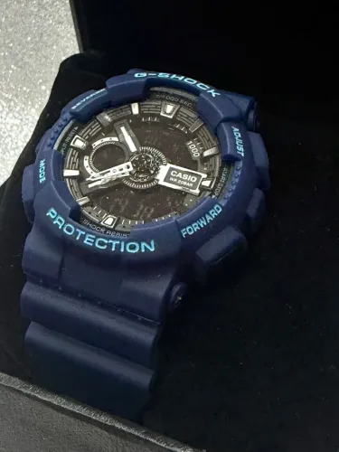 Relógio G-Shock Emborrachado azul