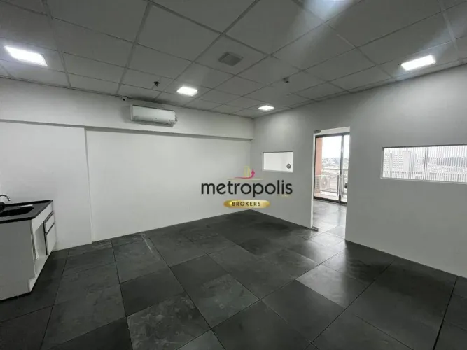 Sala para alugar, 51 m² por R$ 5.511,12/mês - Cerâmica - São Caetano do Sul/SP