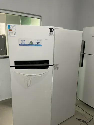 GELADEIRA MIDEA 394L INVERTER BRANCA