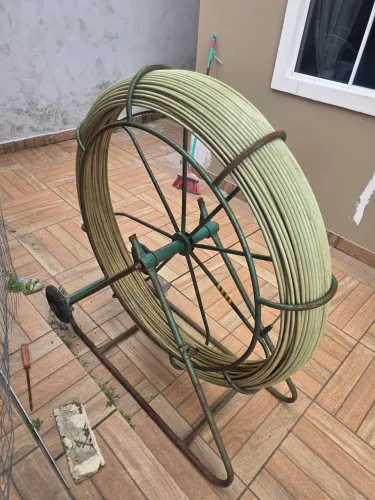 Guia passa fio de fibra 300 metros industrial