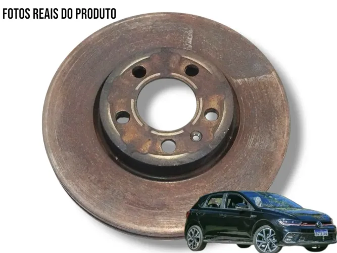 Disco De Freio Diant Esquerdo Volkswagen Polo 2024 Original