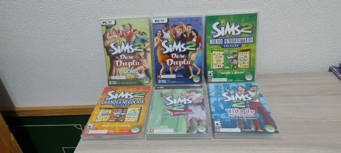 Lote jogos The Sims 2 - FRETE GRÁTIS
