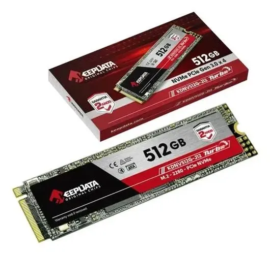 SSD 512GB M.2 NVME KEEPDATA KDNV512G-J12 - NOVO 17189