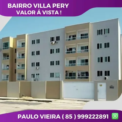 Apartamento na Vila Pery Próx ao Thiago Lanches, Térreo Com 03 Quartos, 02 Banheiros e 1 V