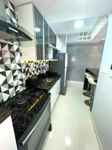 LD Alugo Apartamento mobiliado na José Malcher de 2 quartos no Ed. Villa Real