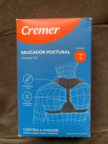 Educador postural da marca Cremer tamanho G