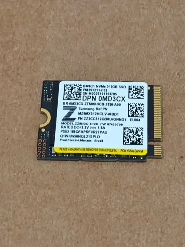 SSD NVME 500GB M.2 2230 Gen 4x4