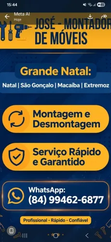 Montador de móveis *