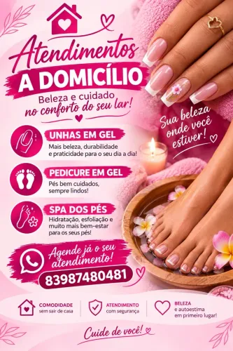 Faça as unhas sem sair de casa 