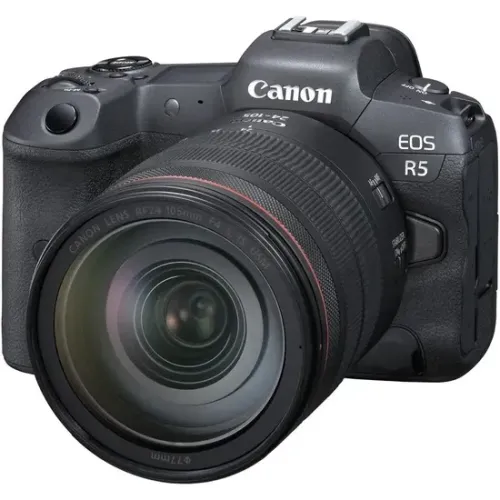 Câmera Digital Canon EOS R5 45MP 3.2 Lente RF 24-105MM IS USM - Nova