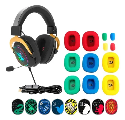 Headset Gamer Redragon 7.1 Harry Potter