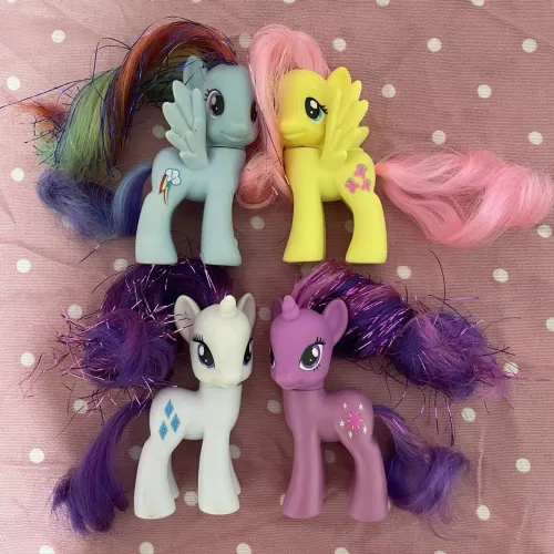 Lote Pôneis de Cristal My Little Pony