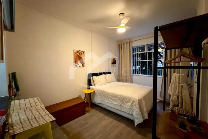 Apartamento Mobiliado de 1 quarto a uma quadra da Praia.