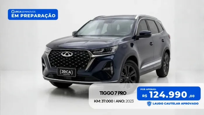 Chery Tiggo 7 Pro 1.5 Turbo Híbrido 2023
