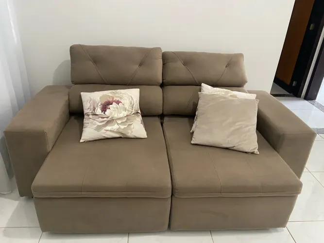 Sofá retrátil 2 lugares