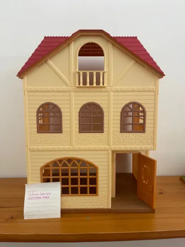 casinha três histórias sylvanian families