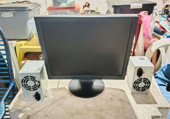 Kit Monitor & Fonte de alimentação