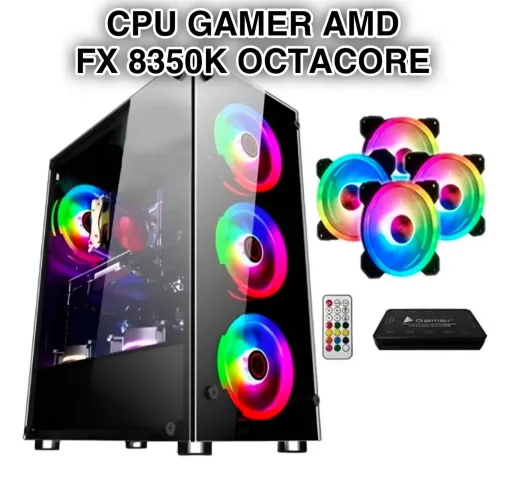 CPU GAMER AMD FX 8350 NOVA TROCA POR TABLET 
