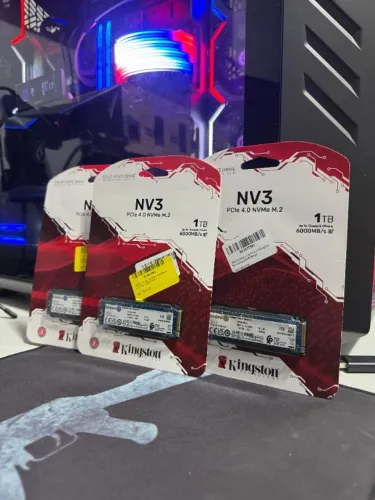 KIT 3x SSD's NVME Kingston NV3 1tb