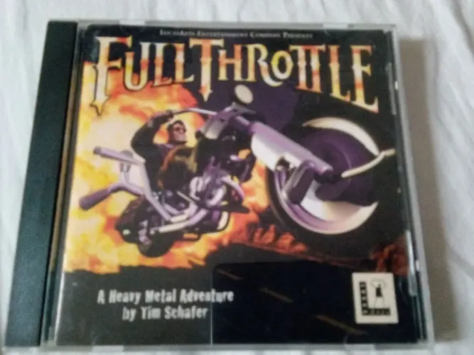 Cd Rom Full Throttle jogo para Pc