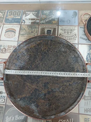 Assadeira em pedra sabão para pizza
