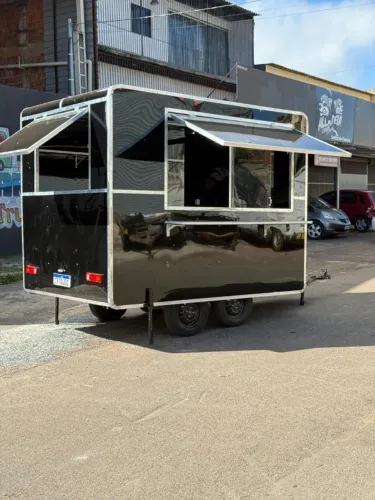 Mini Trailer Food Truck - Ótimo para Iniciantes .