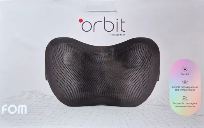 Massageador Eletrônico Orbit Preto Fom