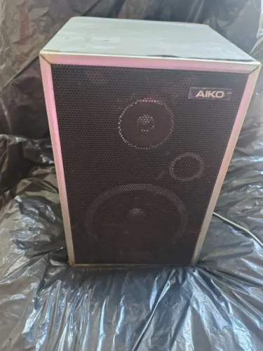 Caixa De Som Vintage Aiko 3000 (1 Unidade) - Som Perfeito