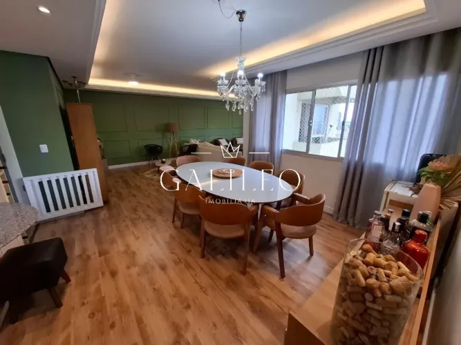 Apartamento à venda no Centro de Jundiaí-SP: 3 quartos, 1 suíte, 3 salas, 2 banheiros, 1 v