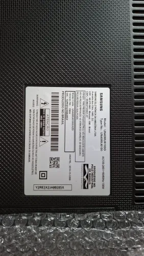 TV Samsung 40" tela danificada, parte eletrônica  100% ok