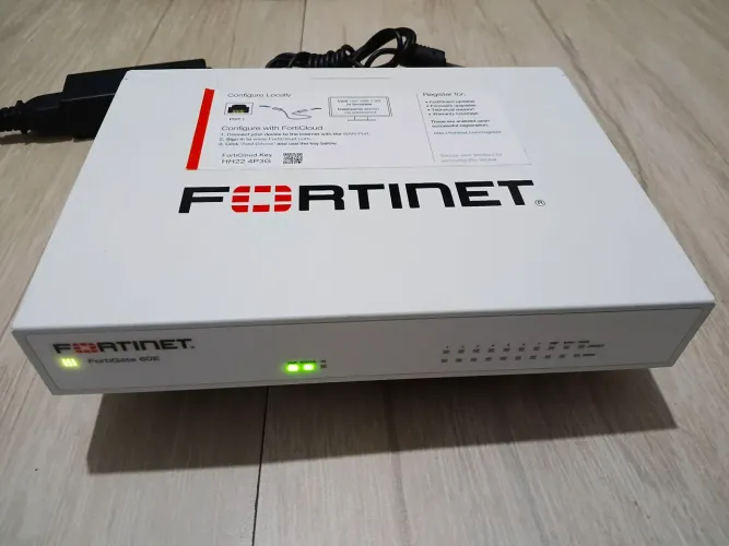 Firewall Fortinet FortiGate-60E (FG-60E) - Excelente Estado 