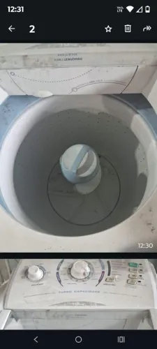 Vendo máquina de lavar c/defeito