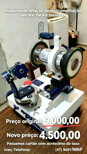 Máquina de Afiação de alicates e tesouras