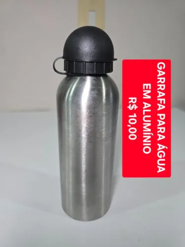 Garrafa Para Água em Alumínio