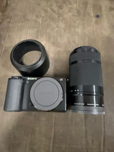 Câmera zv e20 Lente Sony 55-210