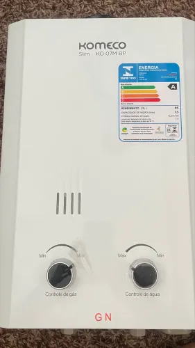 Aquecedor a Gás Komeco - Novo na Caixa!
