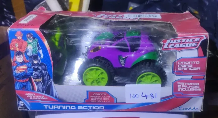 Carrinho de controle remoto Coringa!