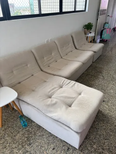 IMPERDÍVEL!!! SOFÁ PILOUNGE MODULAR TOK & STOCK? 4 LUGARES COM CHAISE