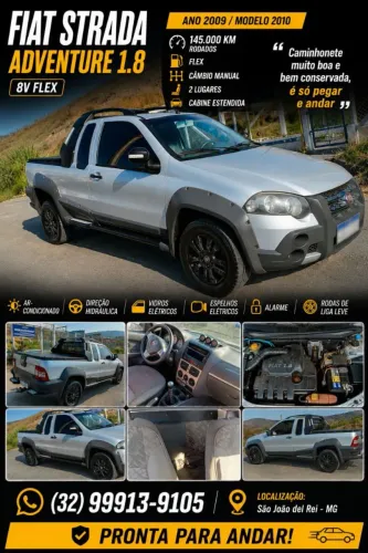 Fiat Strada Adventure 1.8/ 1.8 Locker Flex CE 2010