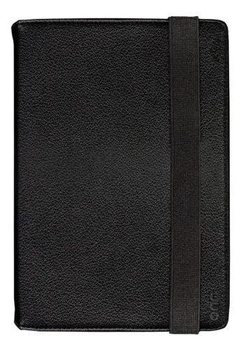 Capa para tablet universal preta onde 7 e 8 polegadas