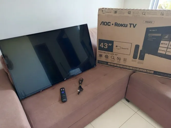 Tv AOC 43 com defeito