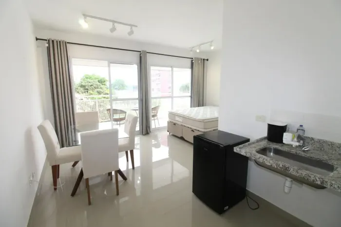 Apartamento para locação com 37 m² com sacada São José dos Campos